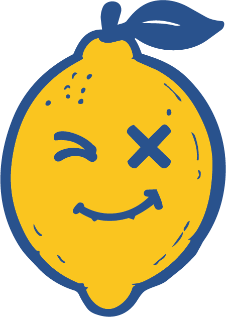 Dirty Lemon Co. mascot